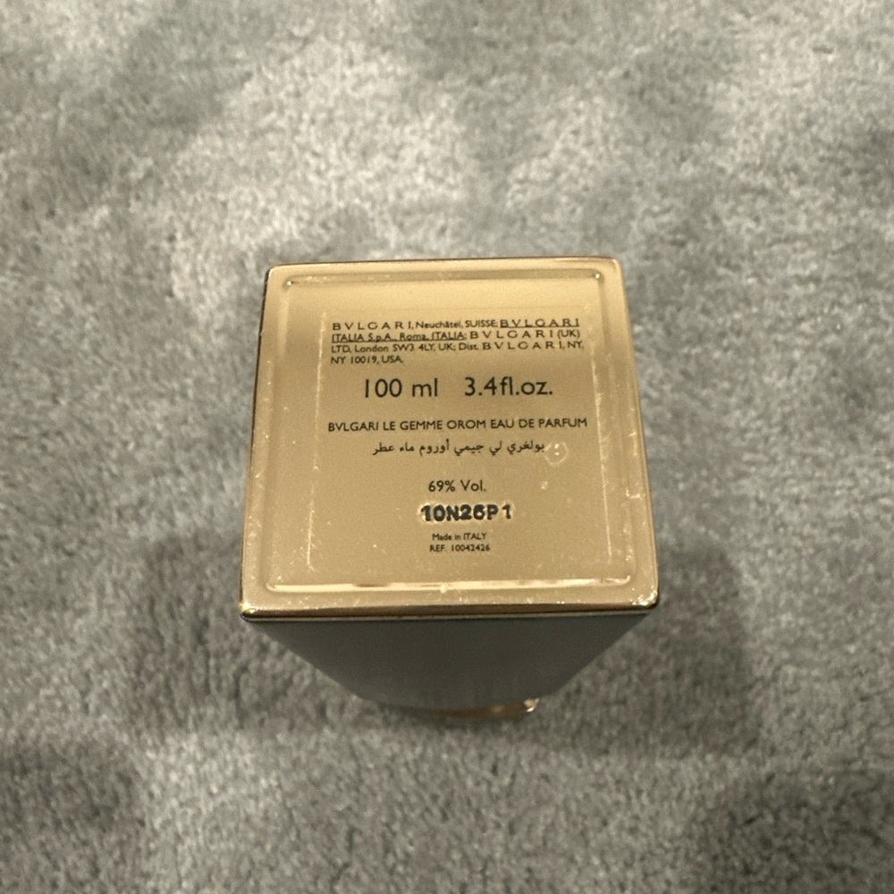 Bulgari Le Gemme Orom Eau de Parfum with Gold Accents - Picture 2 of 3